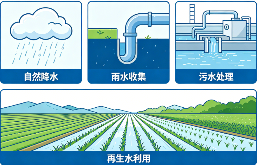 善用自然降水，实现水资源循环再生